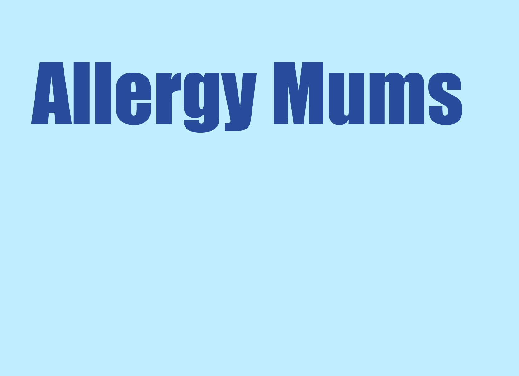 Living with allergies a parents story